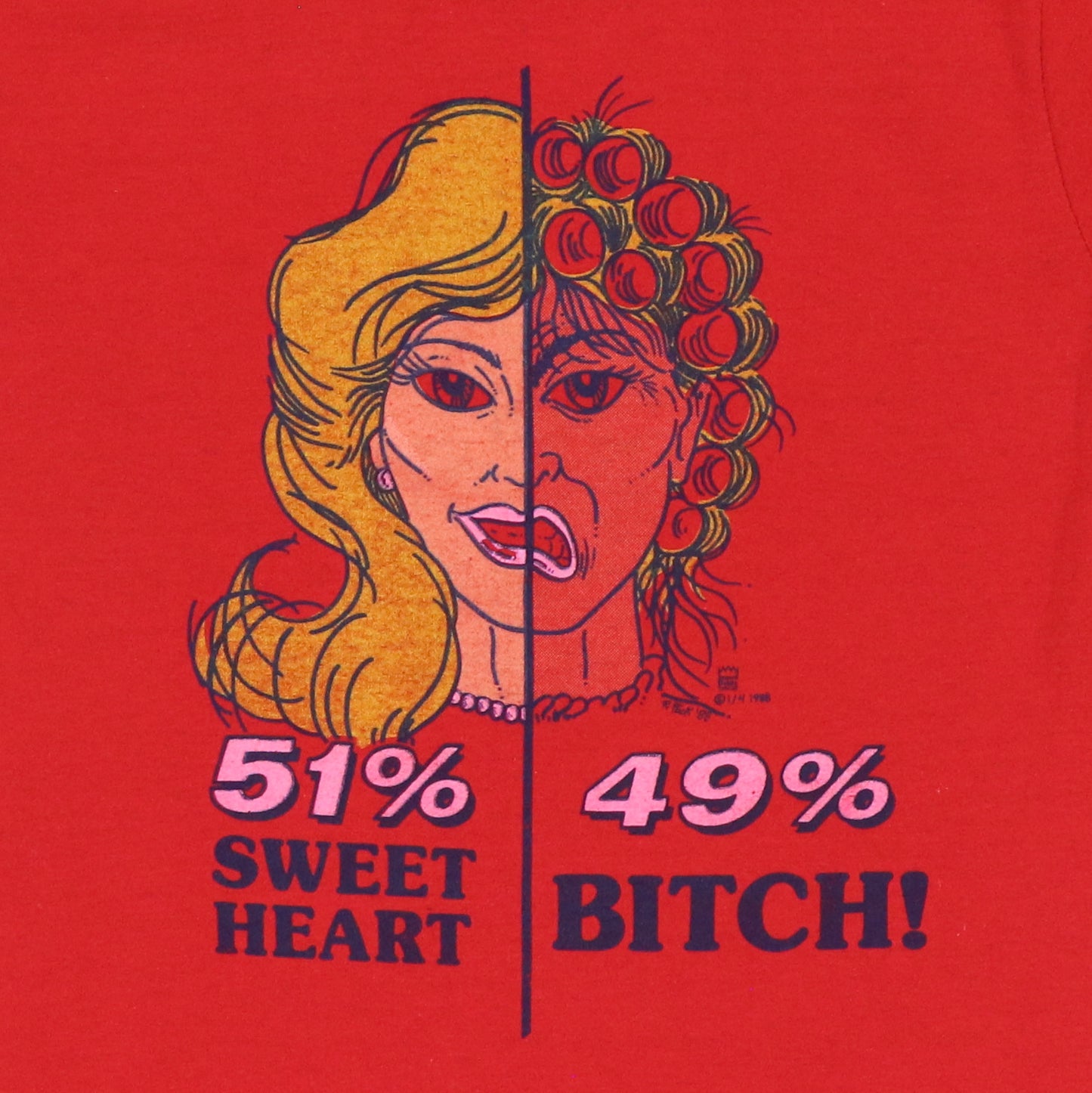 1988 Part Sweet Heart Part Bitch Shirt