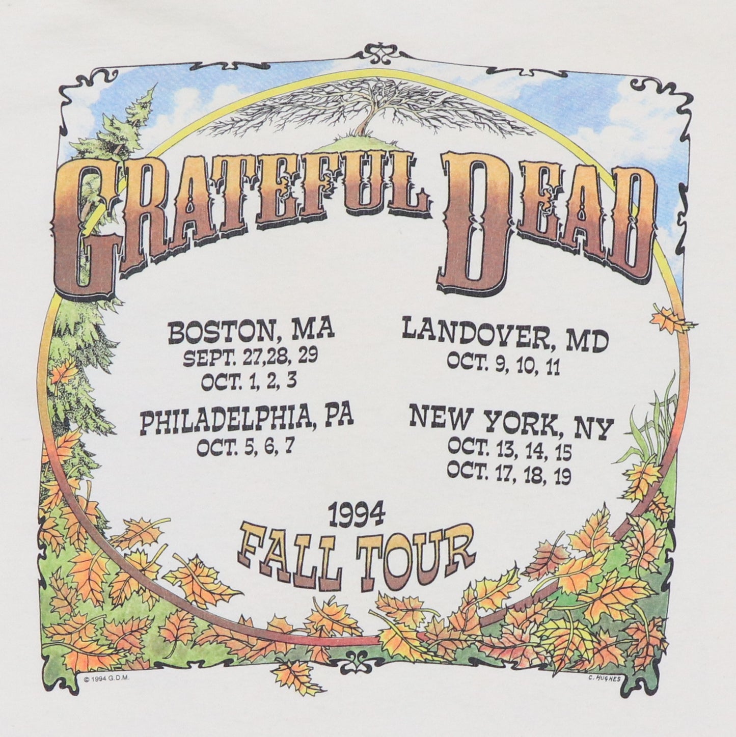 1994 Grateful Dead Fall Tour Shirt