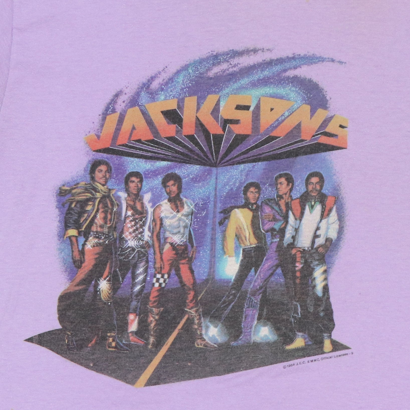 Original vintage 1984 The Jacksons Victory Tour Shirt | WyCo Vintage