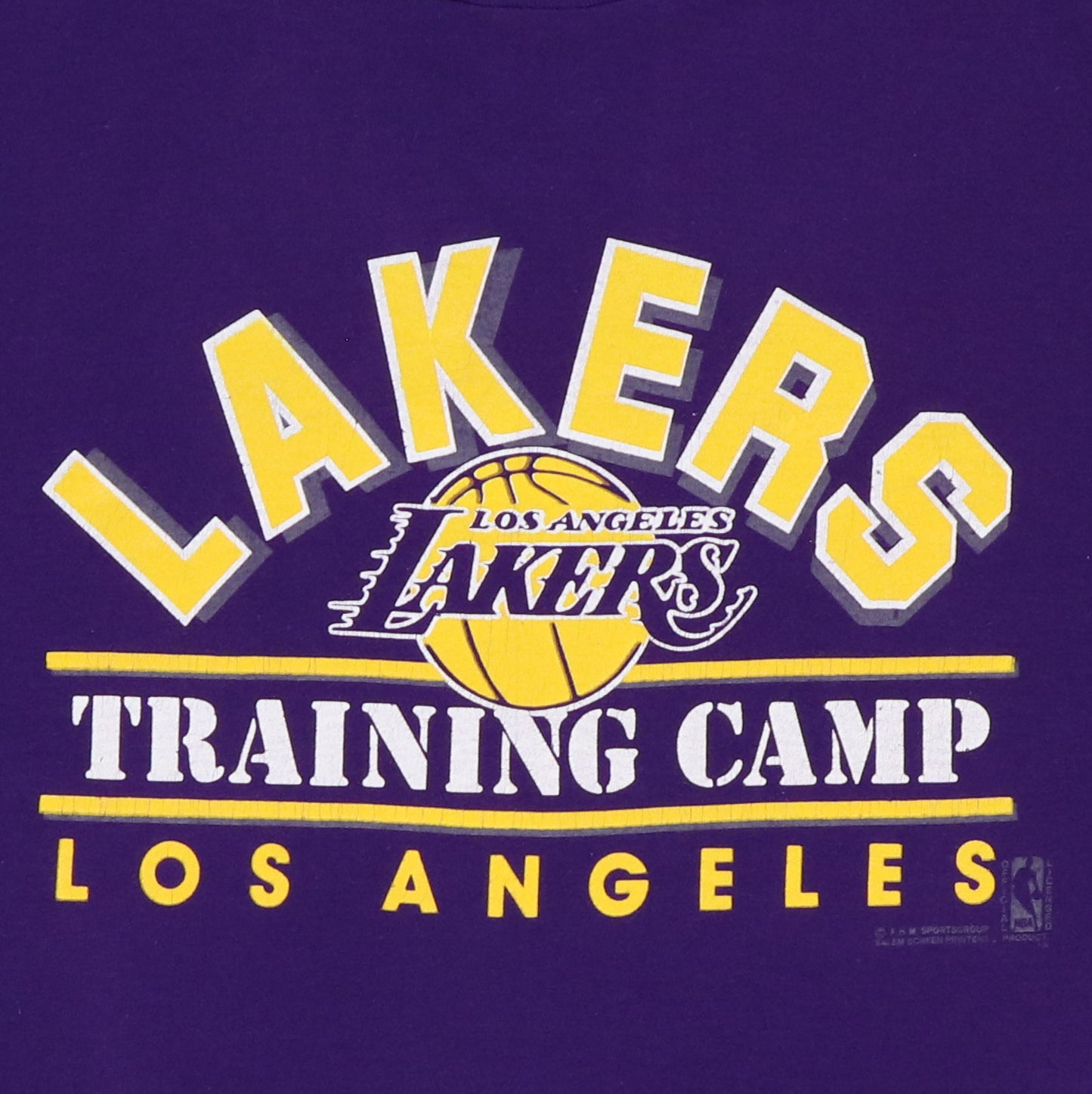 1980s Los Angeles Lakers Training Camp Shirt