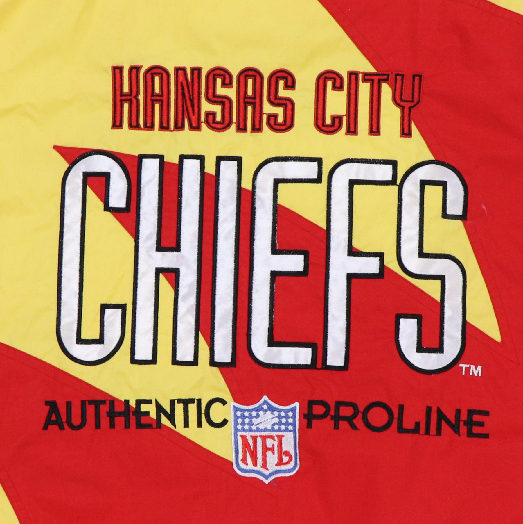 1990s Kansas City Chiefs Proline Shark Jacket | Authentic Vintage