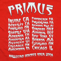 2004 Primus Hallucino-Genetics Tour Shirt Back Graphic
