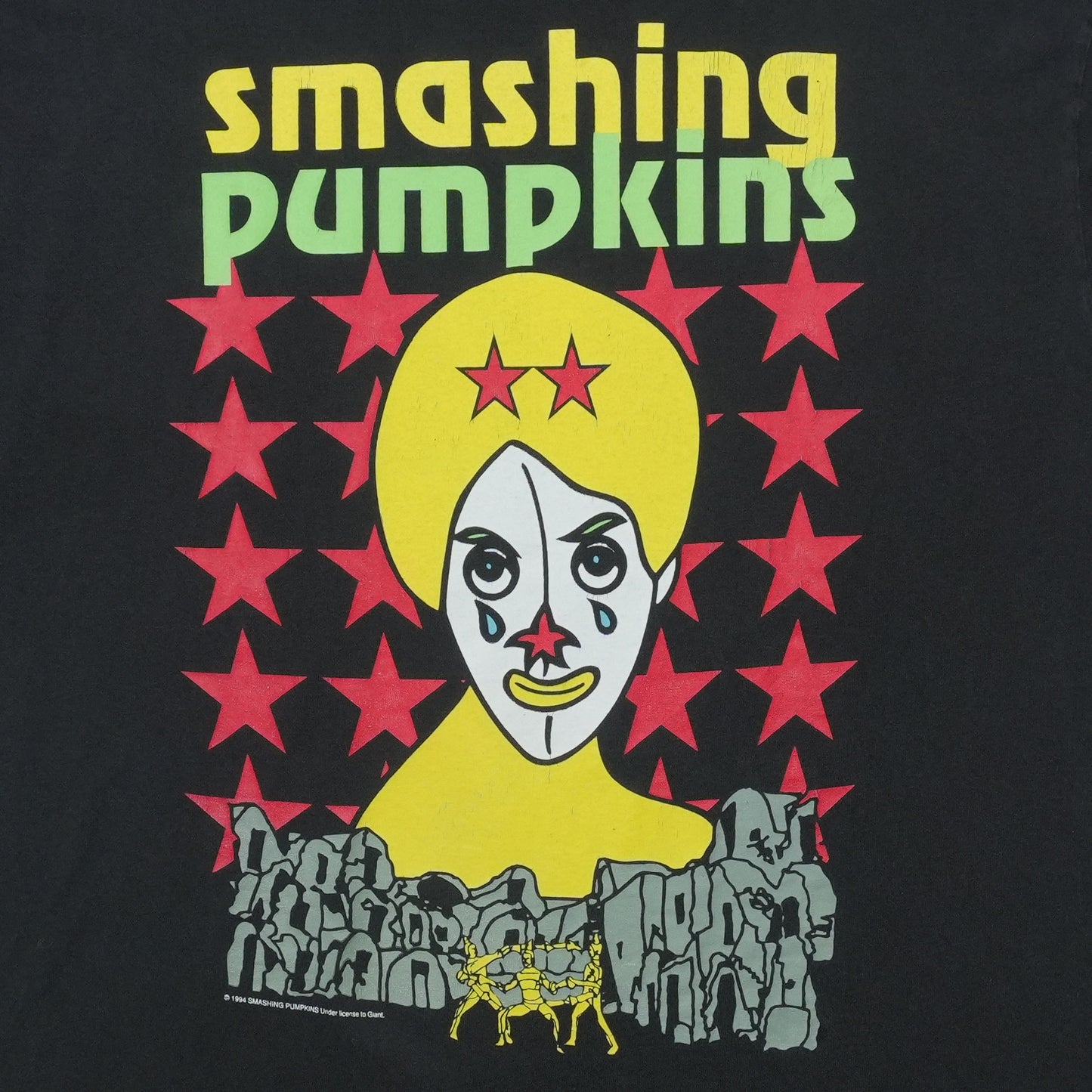 1994 Smashing Pumpkins Shirt Tag