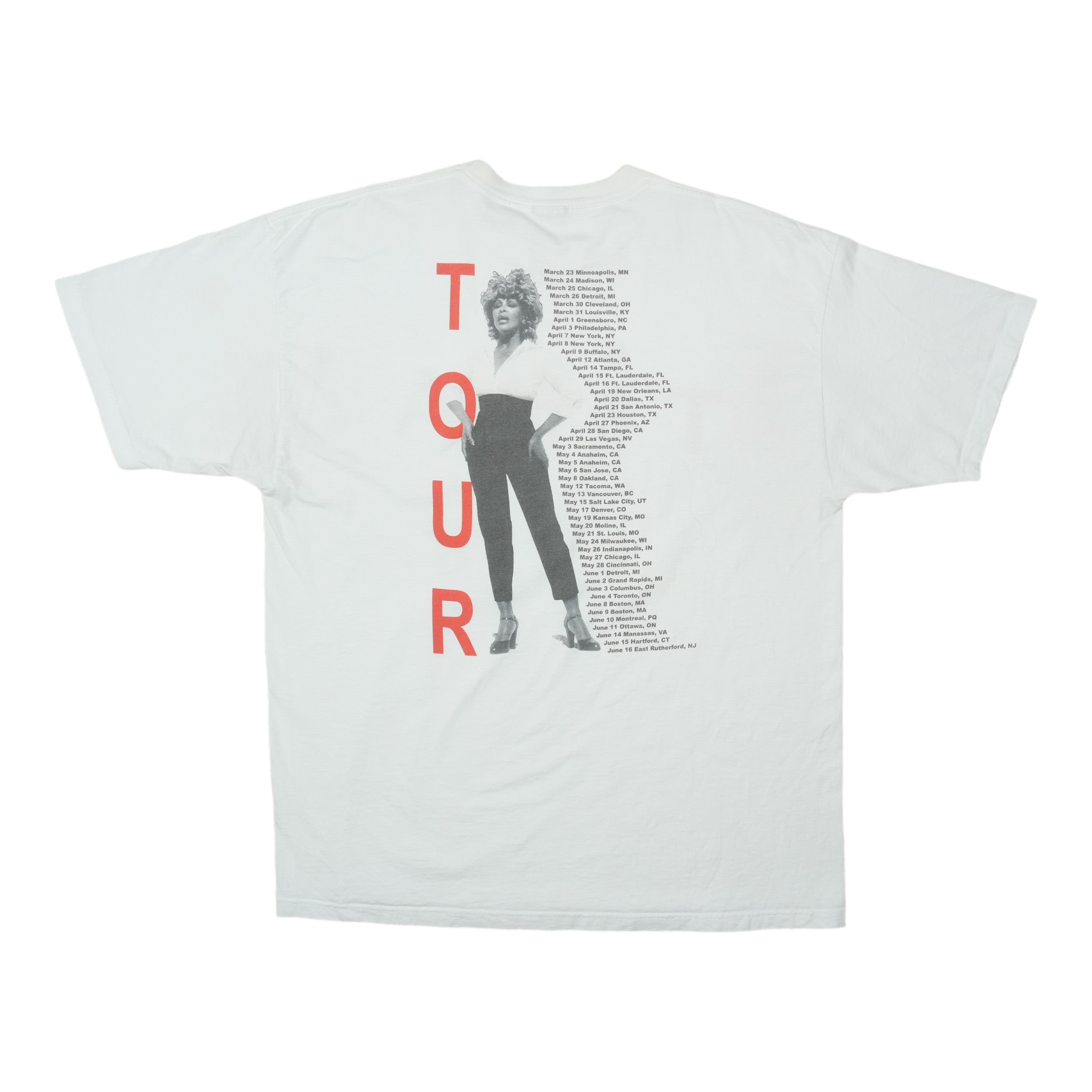 2000 Tina Turner Twenty Four Seven Tour Shirt | WyCo Vintage