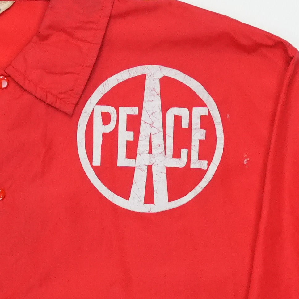 1969 Woodstock Peace Staff Windbreaker Jacket