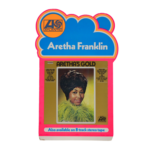 1969 Aretha Franklin Atlantic Records Promo Display