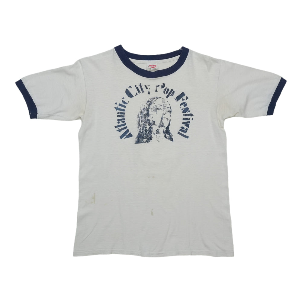 1969 Atlantic City Pop Festival Ringer Shirt Front