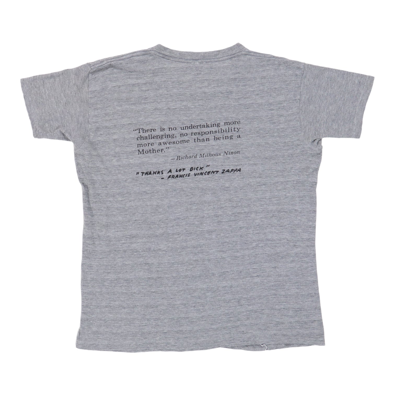 1970s Frank Zappa And The Mothers Promo Shirt | Authentic Vintage