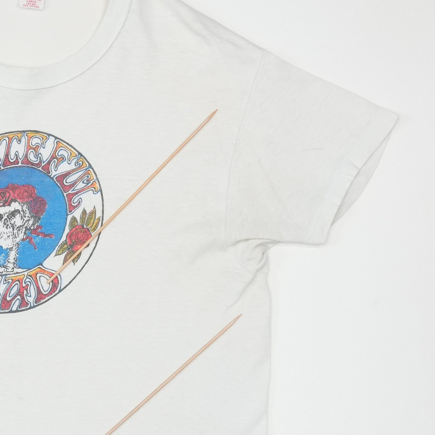 1970s Grateful Dead Skull And Roses Shirt