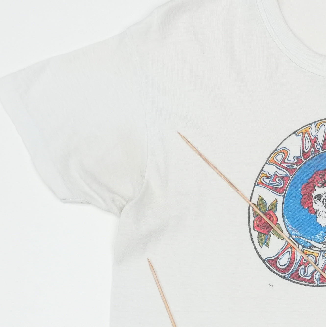 1970s Grateful Dead Skull And Roses Shirt