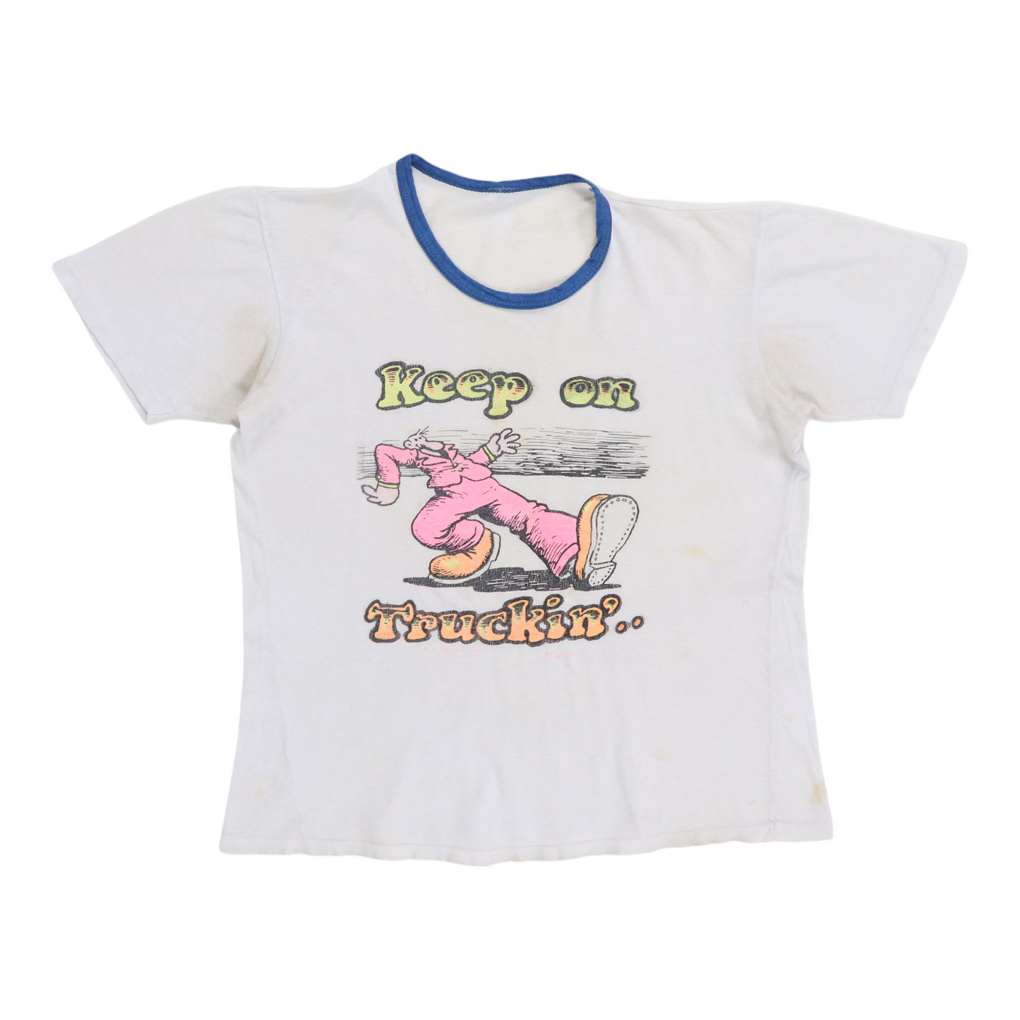 1970s Keep On Truckin Robert Crumb Shirt