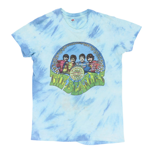 1970s The Beatles Sgt Peppers Tie Dye Shirt