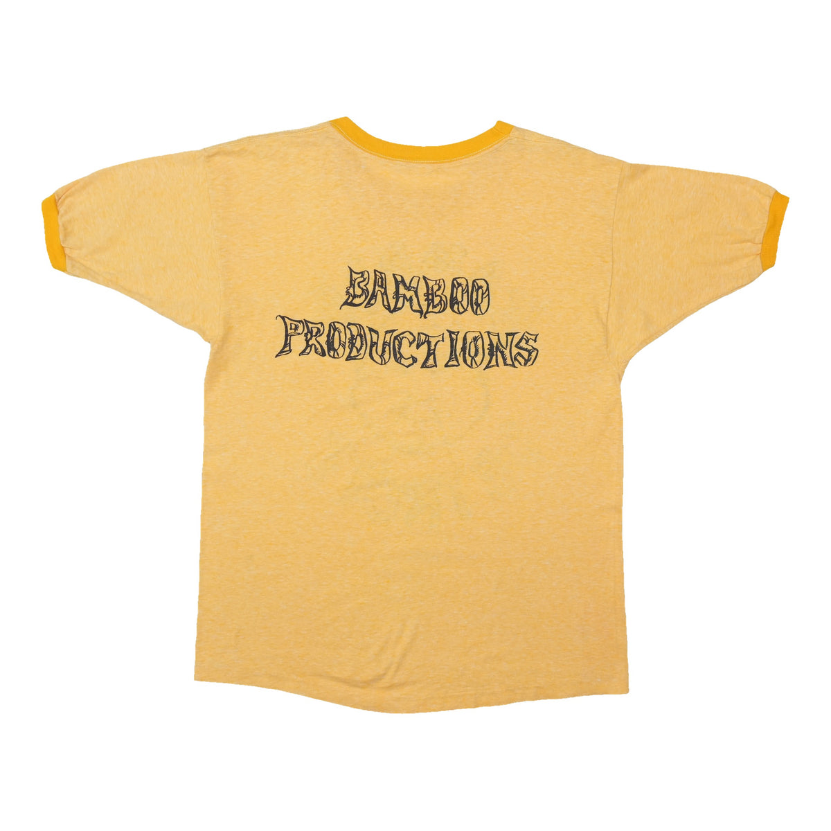 1970s Bamboo Productions Detroit Buddha Ringer Shirt