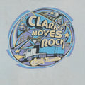 1970s Clark Transfer Clark Moves Rock Shirt