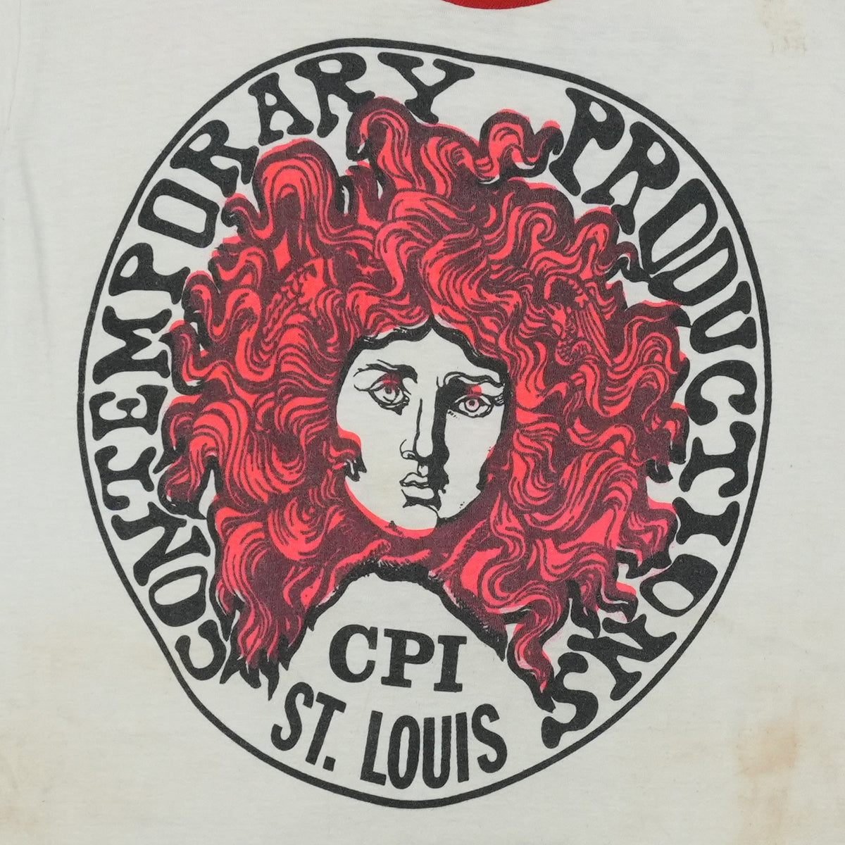 1970s Contemporary Productions St Louis Ringer Shirt