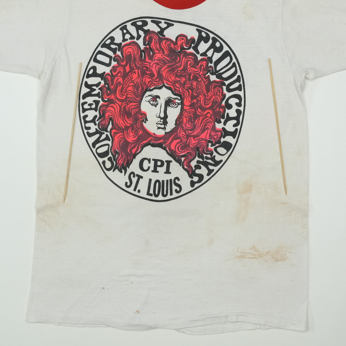 1970s Contemporary Productions St Louis Ringer Shirt