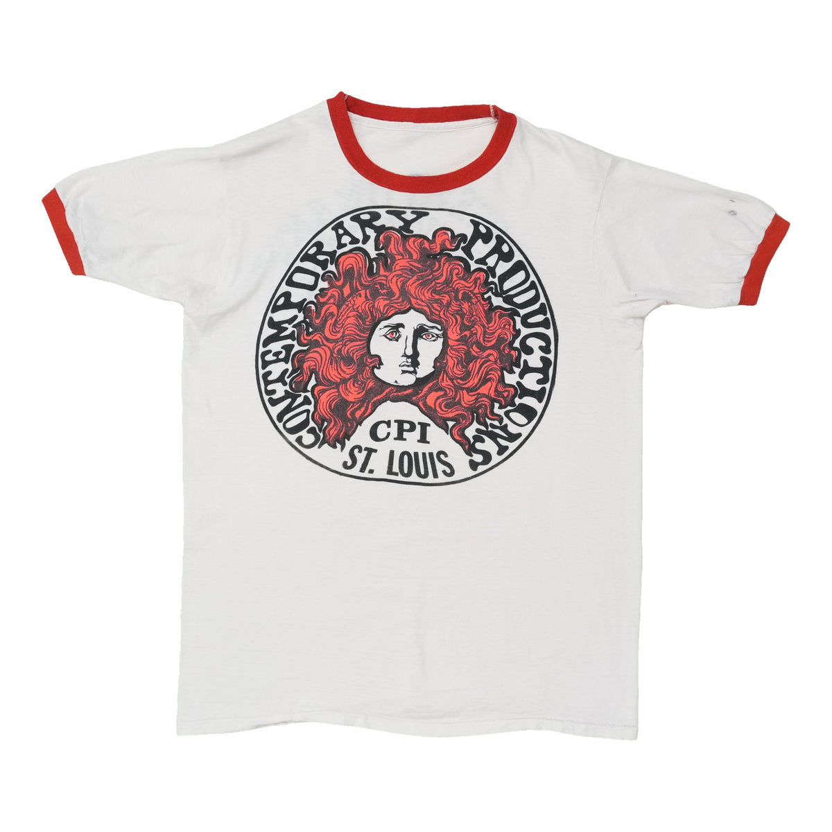 1970s Contemporary Productions St Louis Ringer Shirt