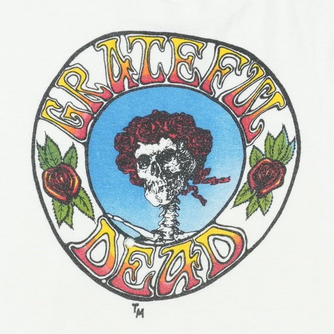 1970s Grateful Dead Skull And Roses Shirt