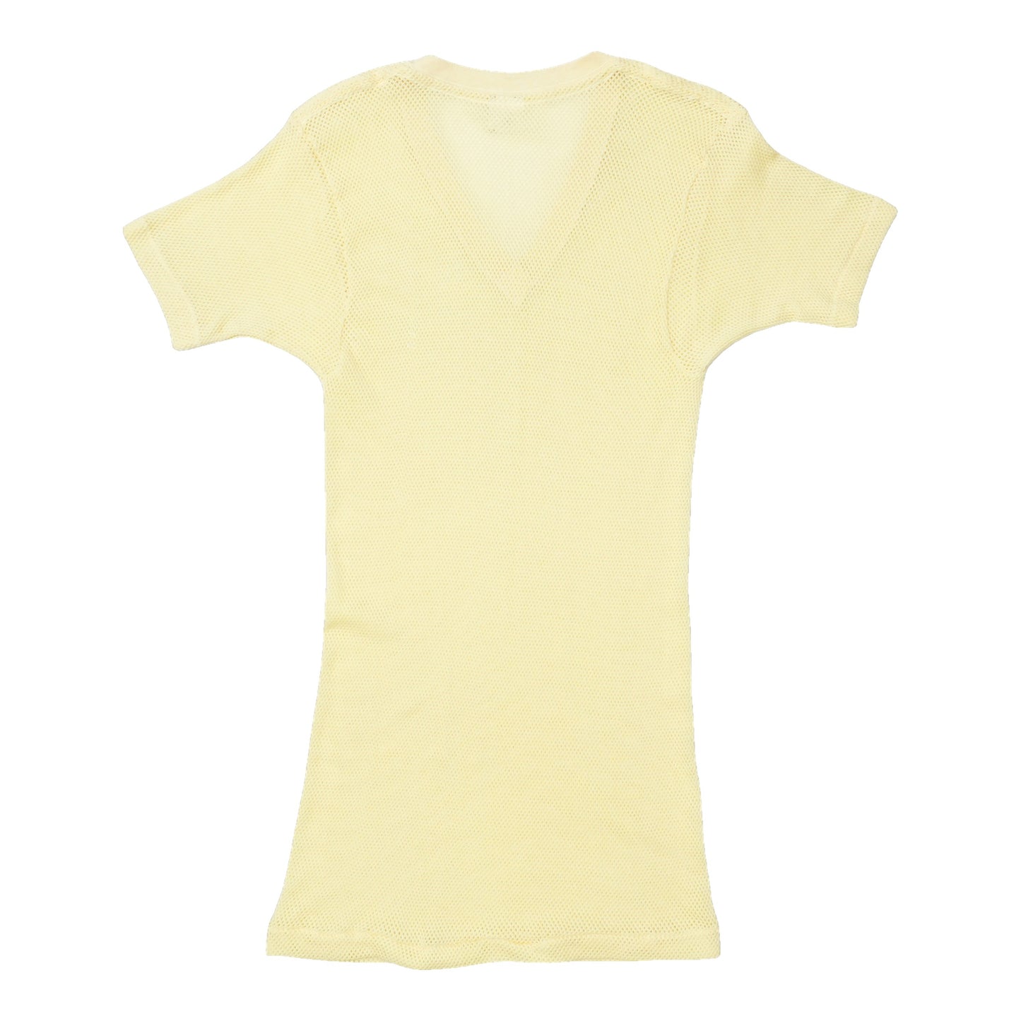 1970s Mesh Knit Jockey V-Neck Shirt