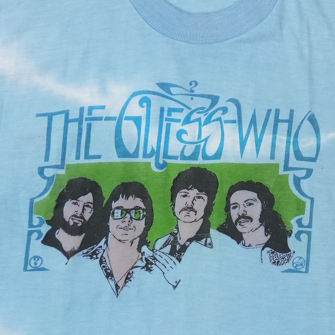 1970s The Guess Who Tie Dye Shirt