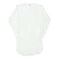 1970s Vintage Hanes White Thermal Long Sleeve Shirt
