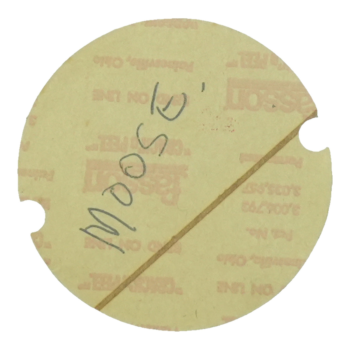 1970s F.M. Productions Friday Backstage Pass back