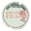 1970s F.M. Productions Friday Backstage Pass front
