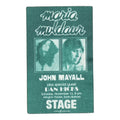 1970s Maria Muldaur John Mayall Stage Backstage Pass front