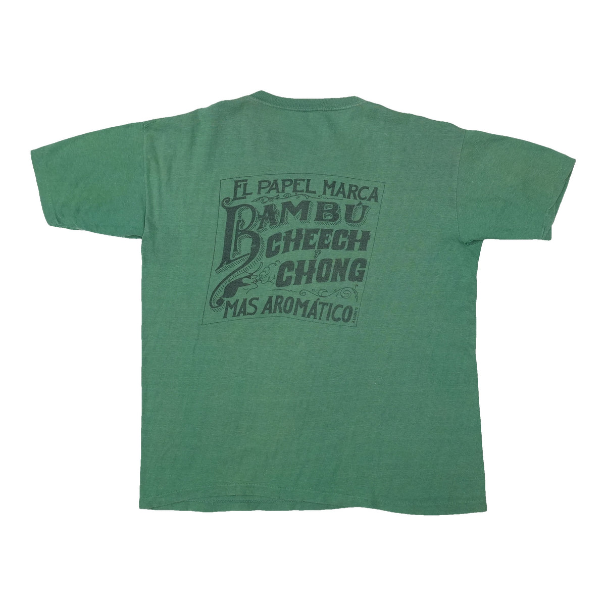 1972 Cheech And Chong Big Bambu Cable Music Concert Shirt