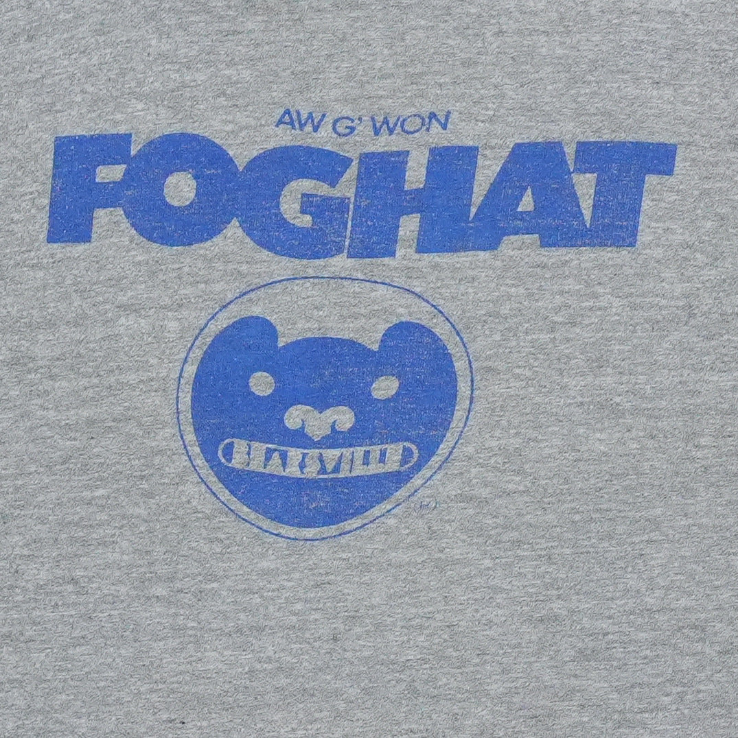 1973 Foghat WB Records Promo Shirt