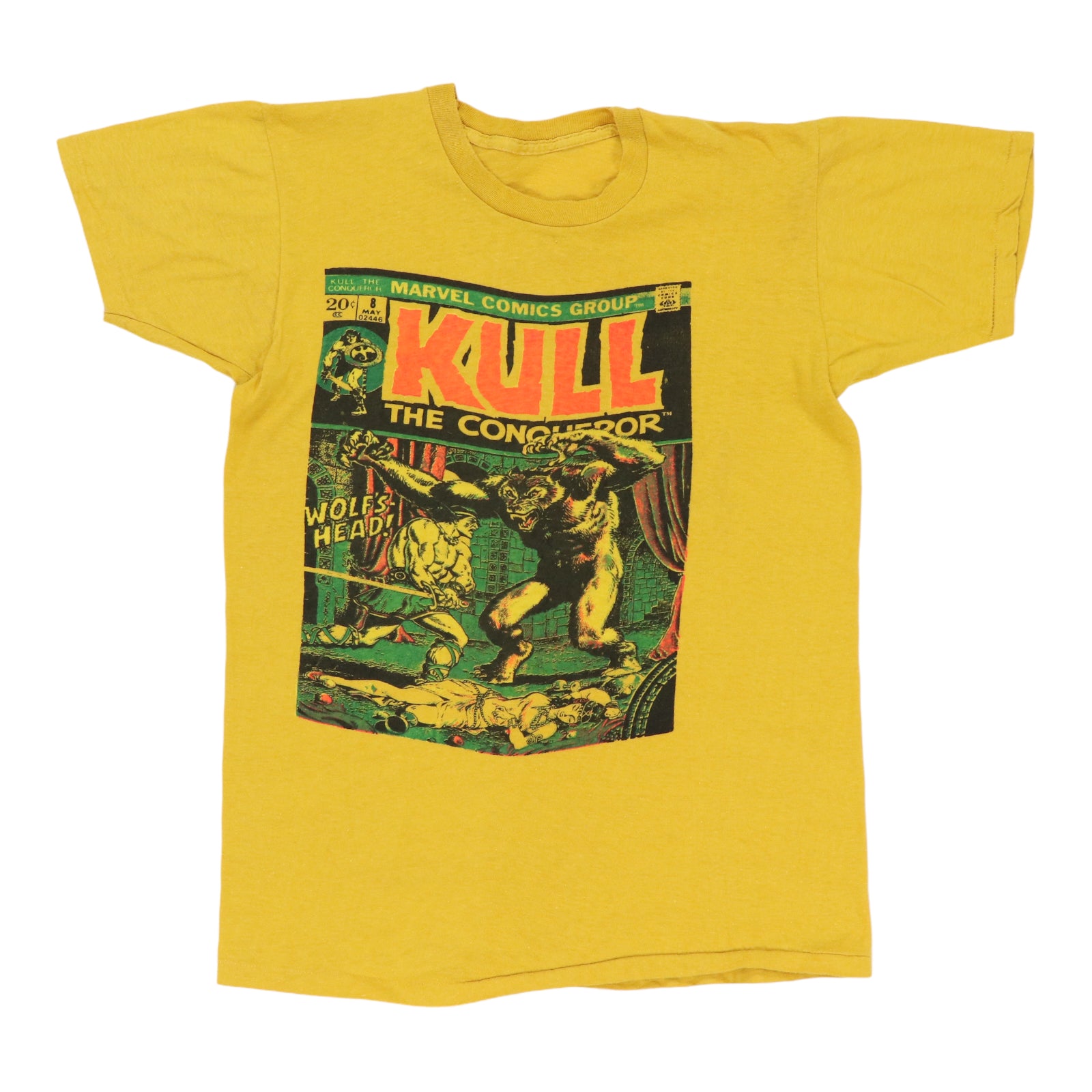 1973 Kull The Conqueror Marvel Comics Shirt | Authentic Vintage