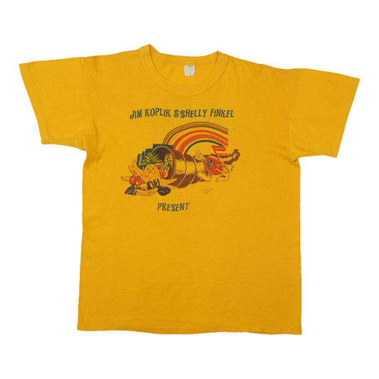 1973 J Geils Band Dillon Stadium Koplik And Finkel Concert Shirt
