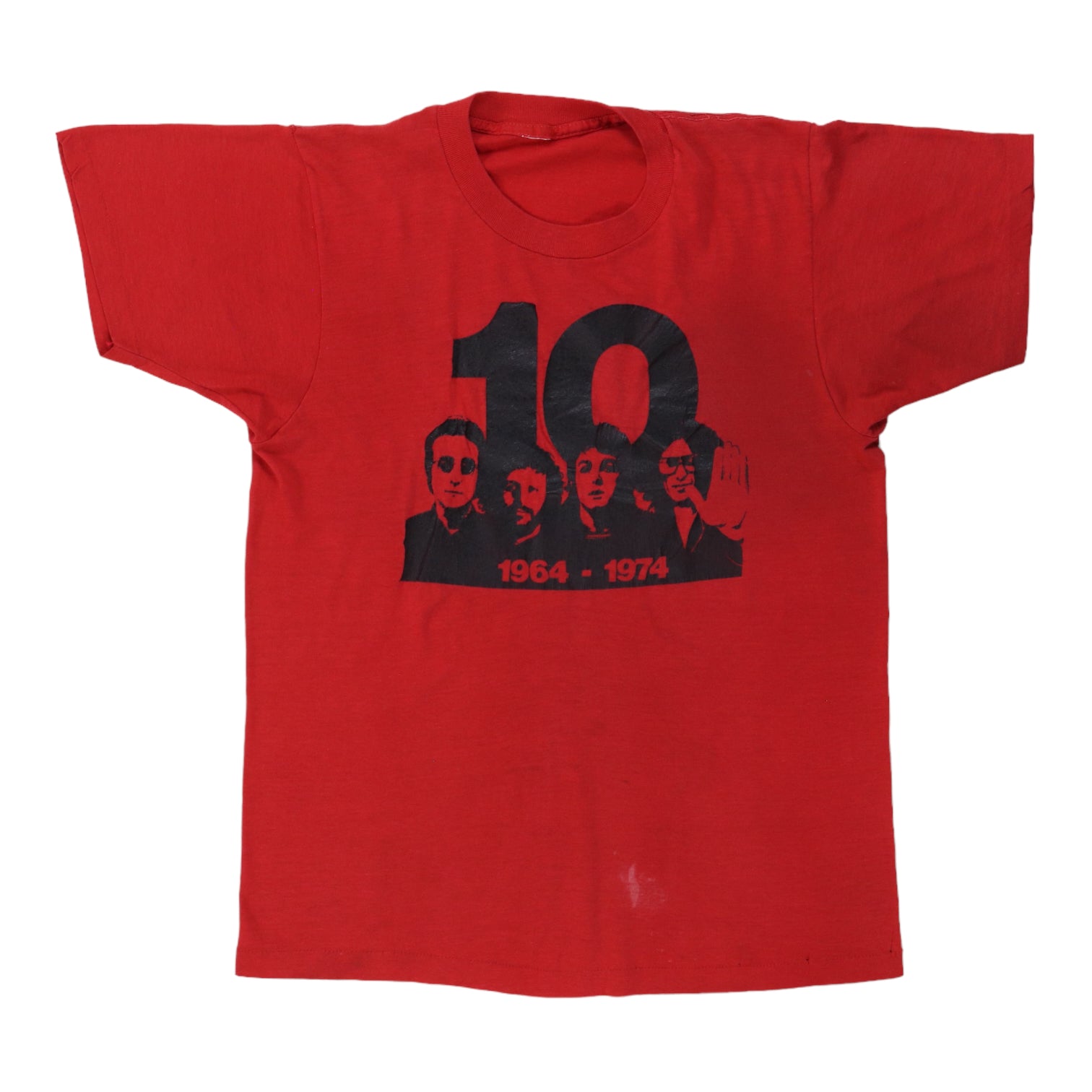 Original vintage 1974 The Beatles 10th Anniversary Shirt