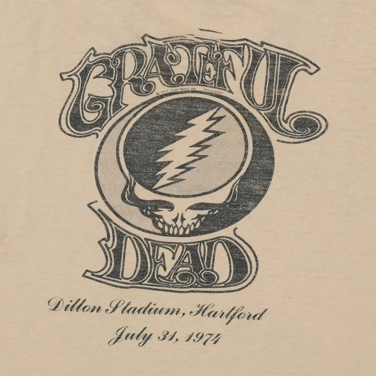1974 Grateful Dead Dillon Stadium Hartford Koplik And Finkel Concert Shirt
