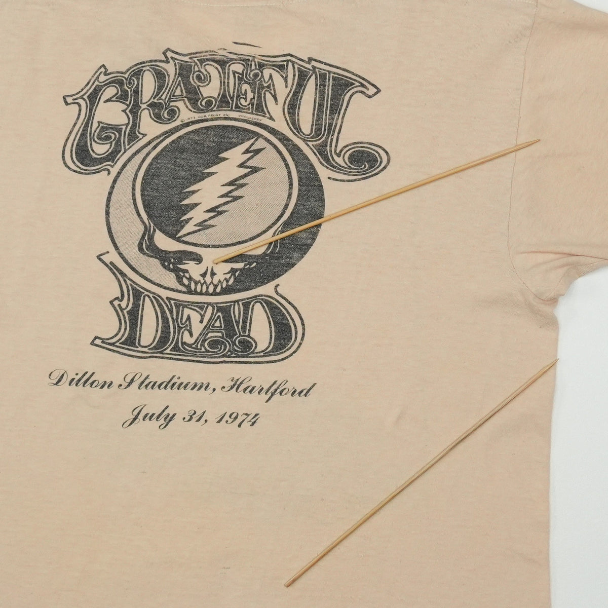 1974 Grateful Dead Dillon Stadium Hartford Koplik And Finkel Concert Shirt