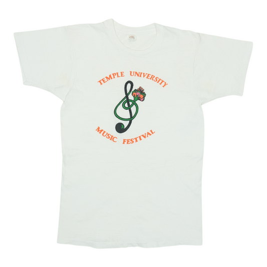 1974 Temple University Music Festival Shirt