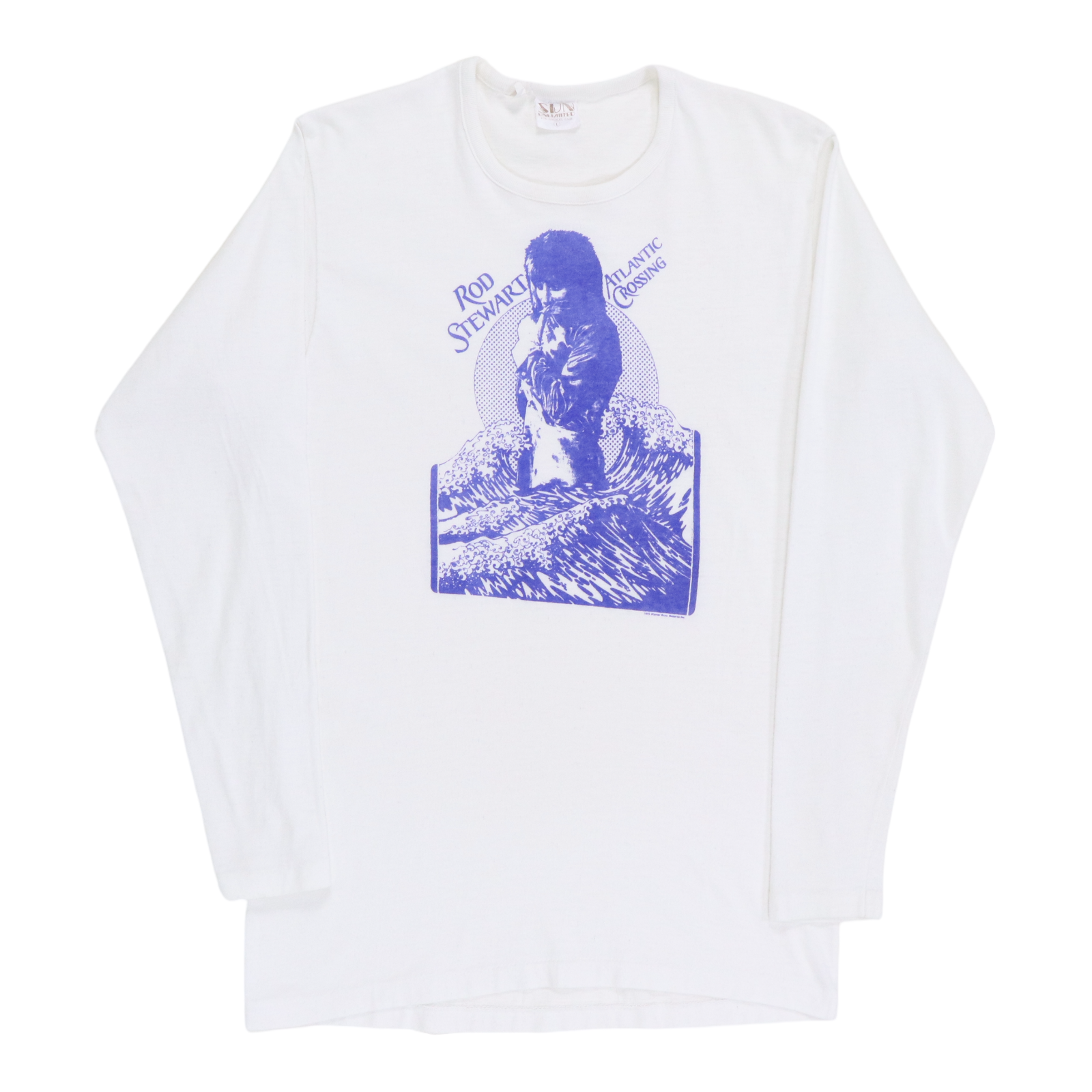 1975 Rod Stewart Atlantic Crossing Long Sleeve Promo Shirt