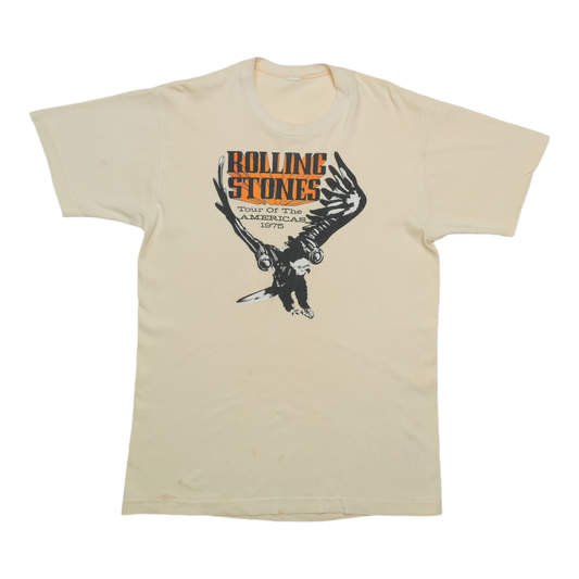 1975 Rolling Stones Tour Of The Americas Shirt Front