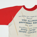 1975 Allman Brothers Band Jimmy Carter Benefit Providence Jersey Shirt