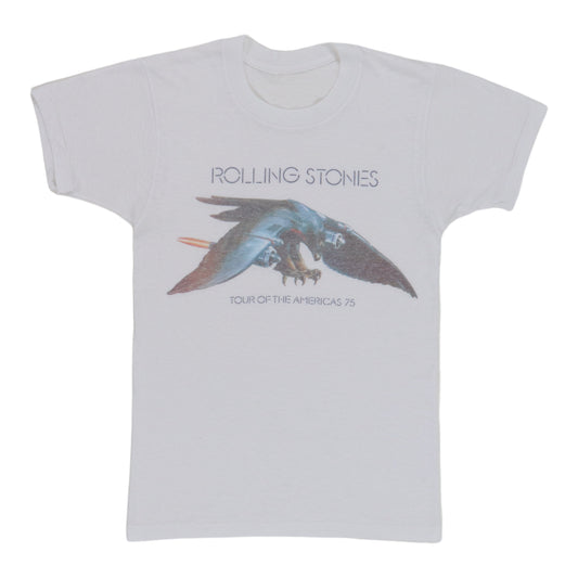 1975 Rolling Stones Tour Of The Americas Shirt