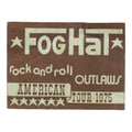 1975 Foghat Rock And Roll Outlaws American Tour Backstage Pass front