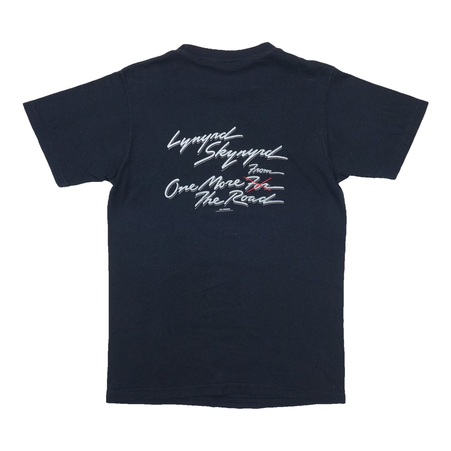 1976 Lynyrd Skynyrd One More From The Road Promo Shirt