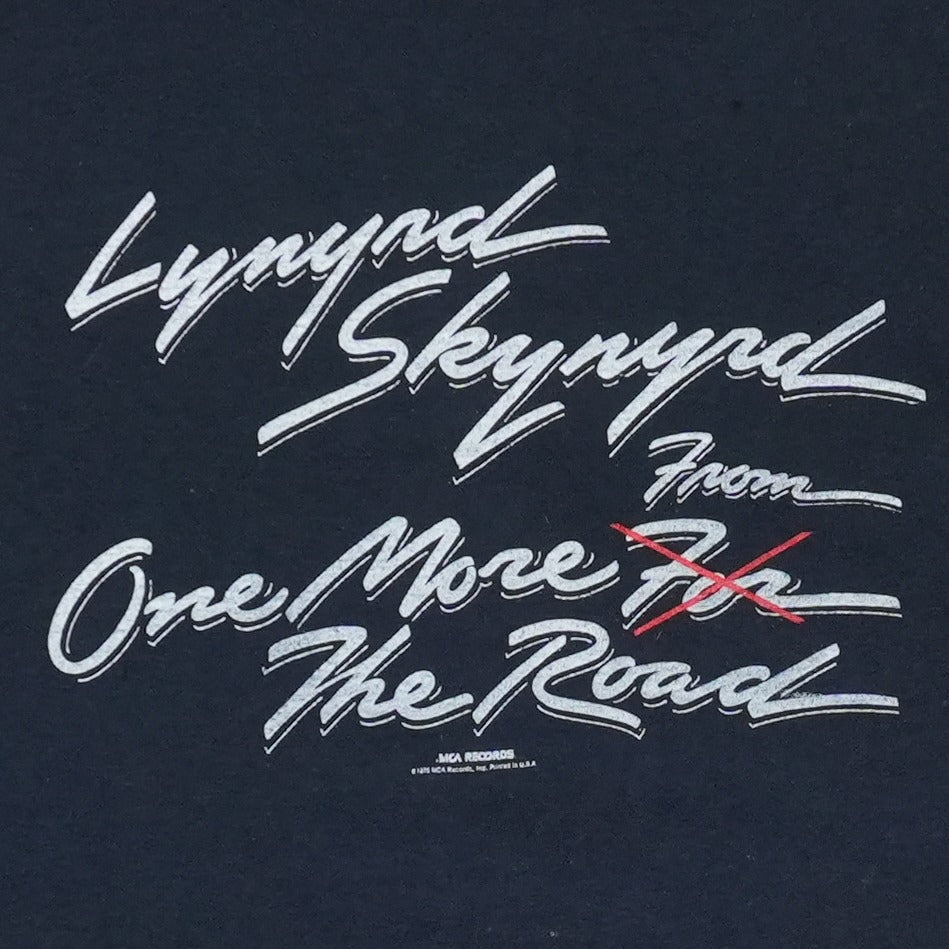 1976 Lynyrd Skynyrd One More From The Road Promo Shirt