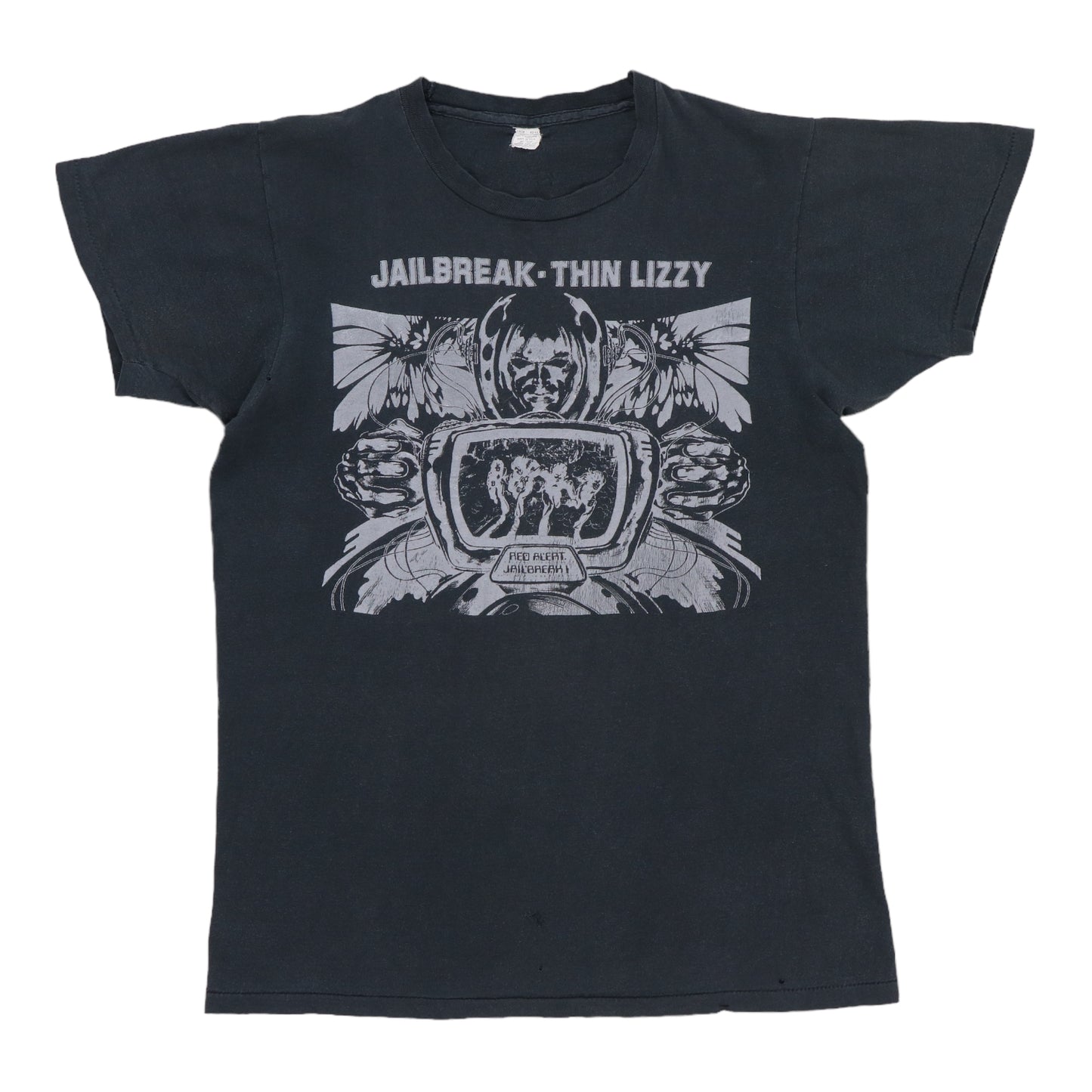 1976 Thin Lizzy Jailbreak Hegewisch Records Shirt