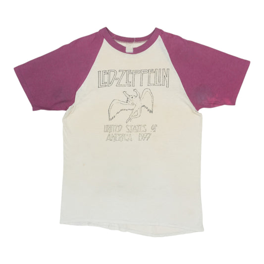 1977 Led Zeppelin Tour Jersey Shirt