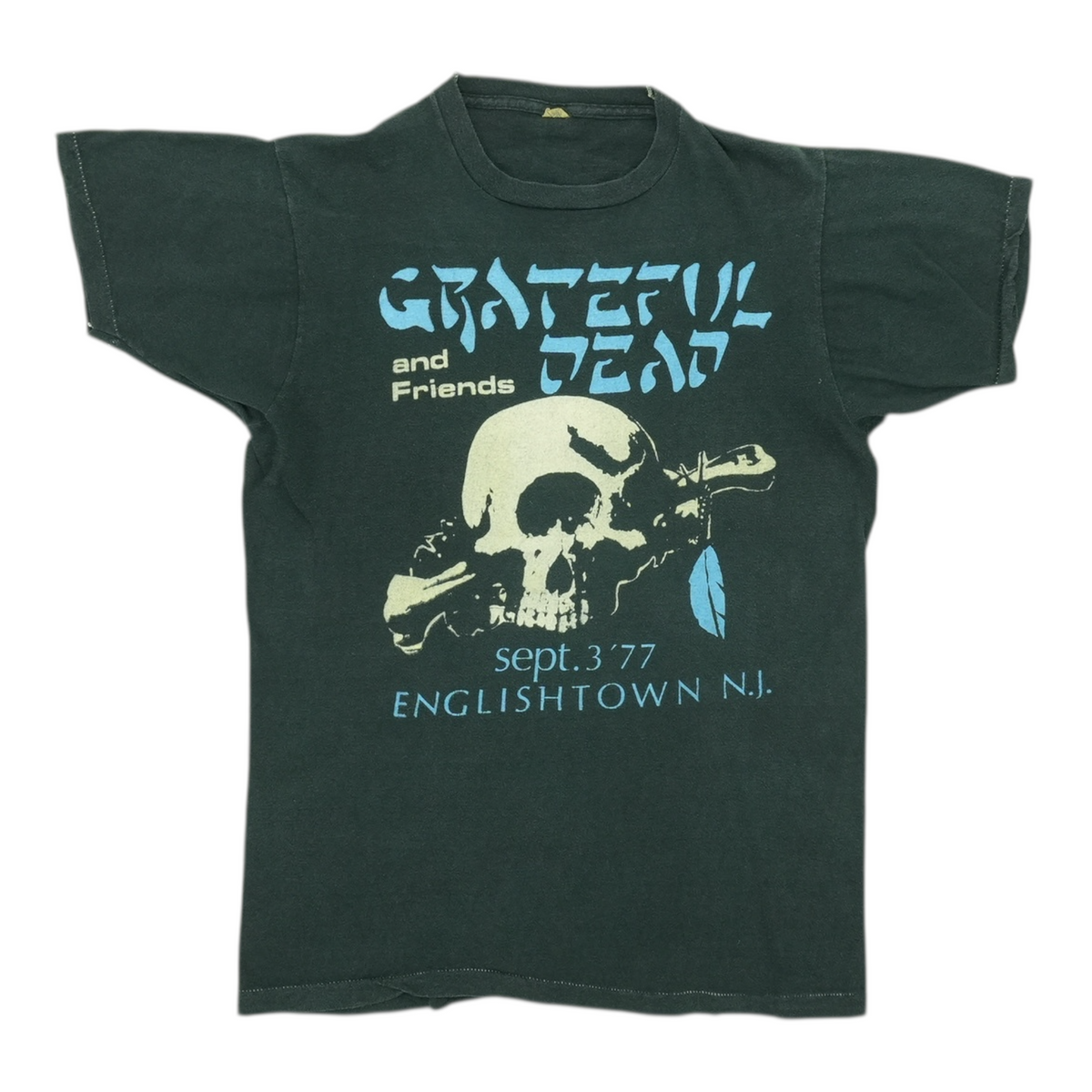 1977 Grateful Dead and Friends Englishtown Concert Shirt 
