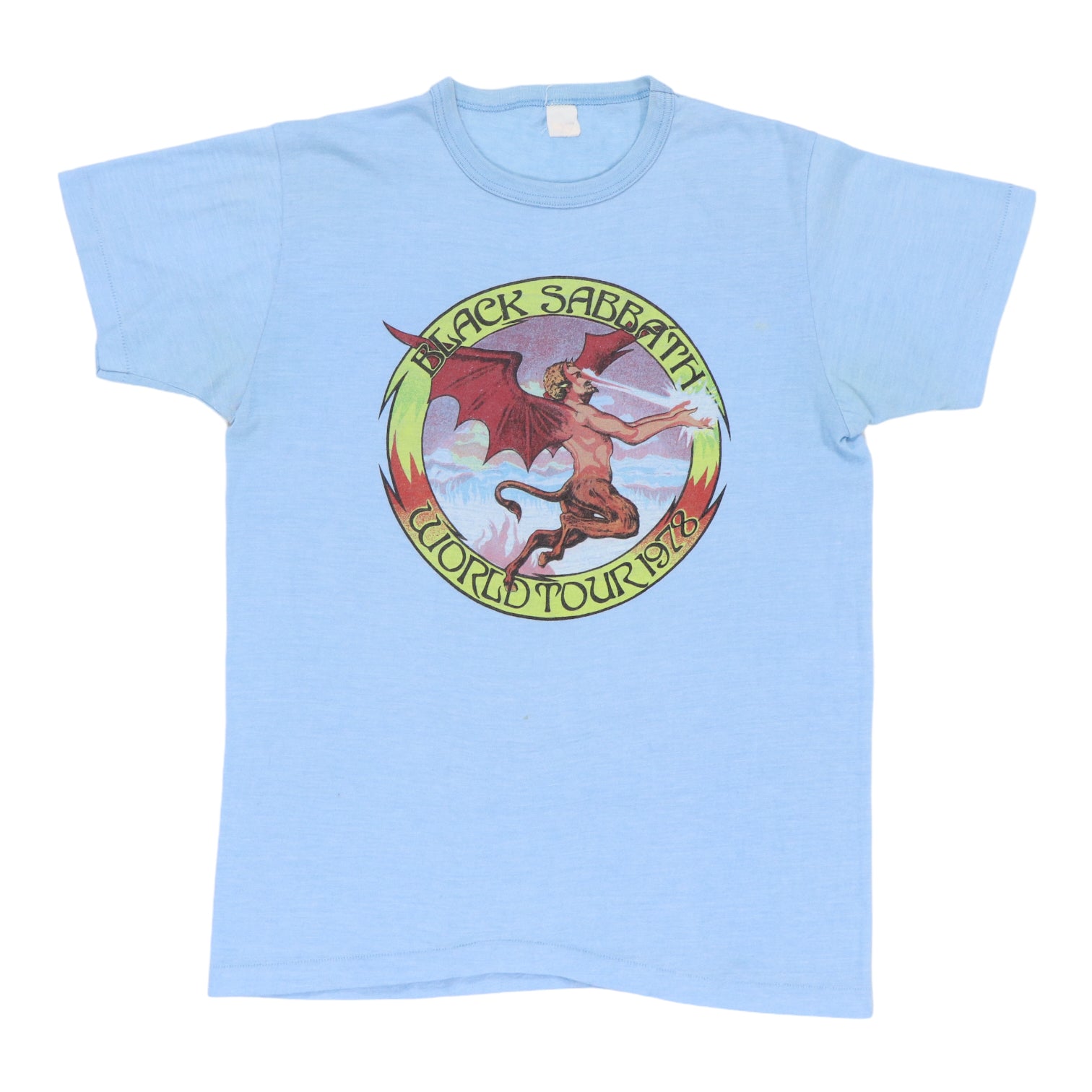 Black sabbath 1978 tour t best sale shirt