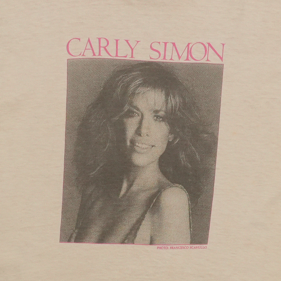 1978 Carly Simon No Nukes Shirt Detail 2