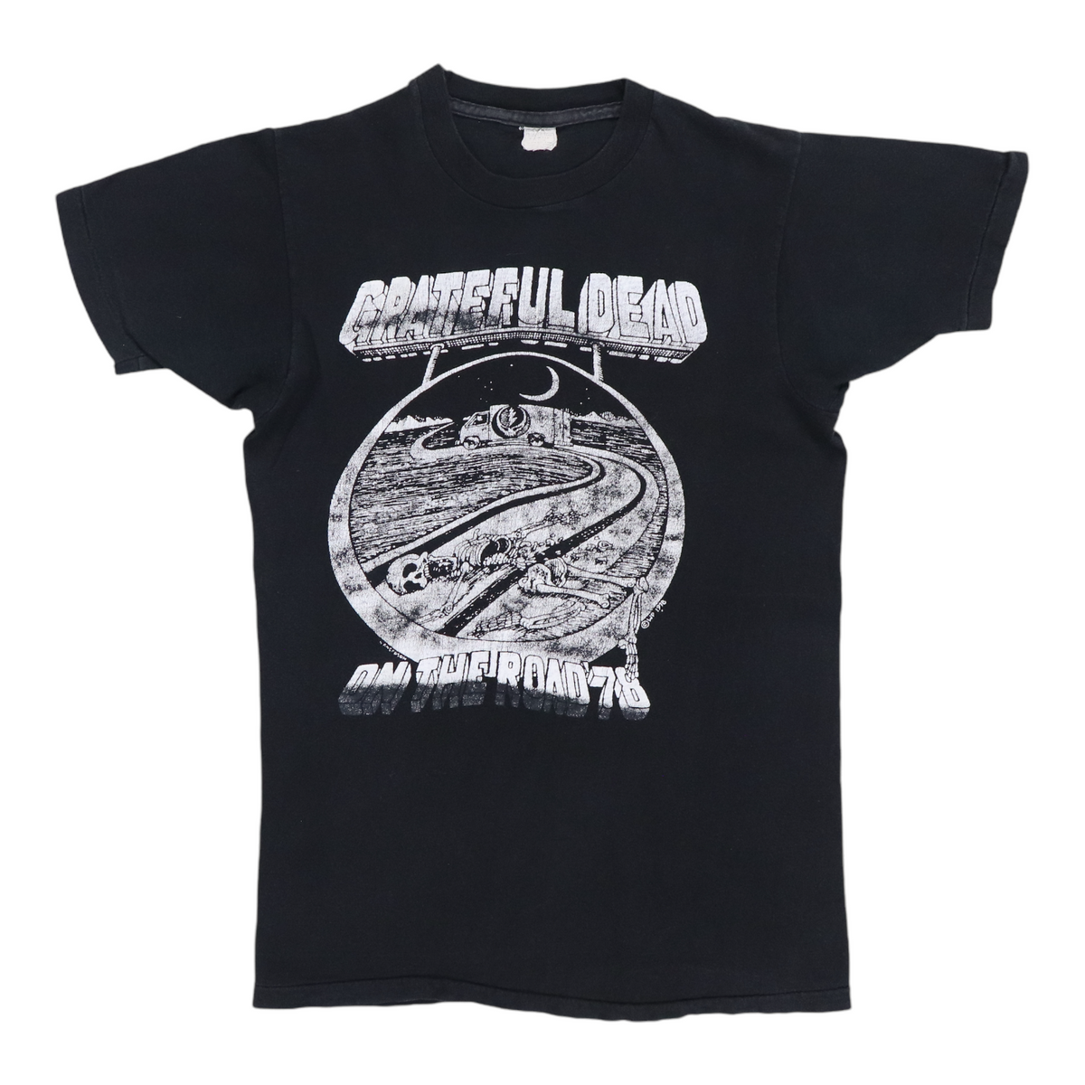 1978 Grateful Dead On The Road Tour Shirt | Authentic Vintage Tee