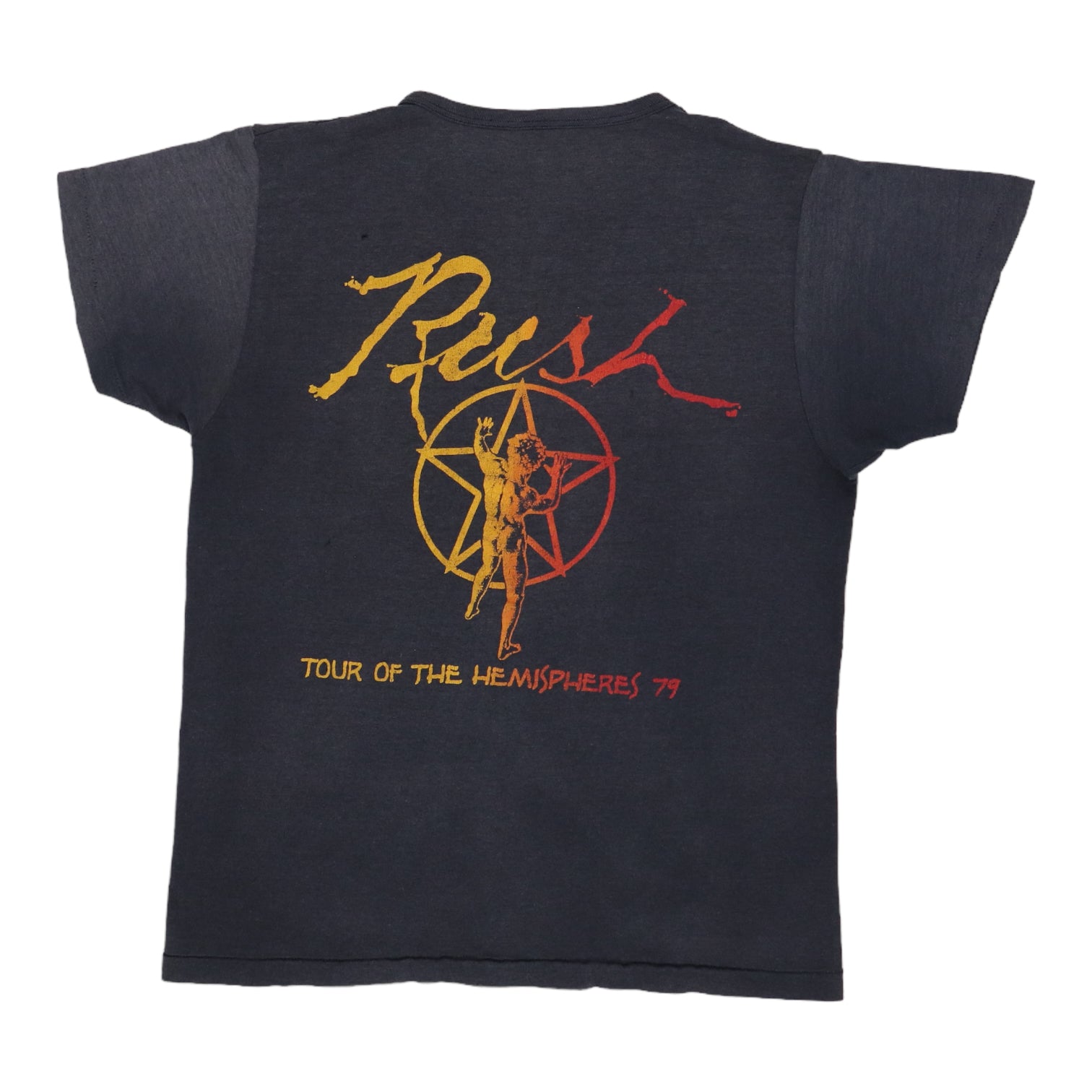 1978 Rush Tour Of The Hemispheres Shirt | Authentic Vintage Tee